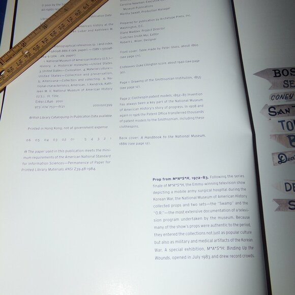 Vintage Large Oversized Softcover Book - Legacies - Smithsonian Museum - 2001 - Picture 5 of 15